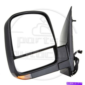 US~[ LHTChr[hCo[~[08-13GNXvXToỉMM LH Side View Driver Mirror Power Heated Signal Light For 08-13 Express Savana