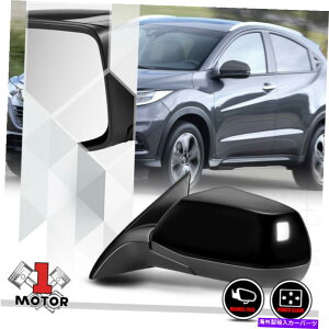 US~[ []hCo[TChp[hA~[KX17-18z_HRV̂߂ɐ܂肽 [Left] Driver Side Power Adjust Door Mirror Glass Foldable for 17-18 Honda HRV