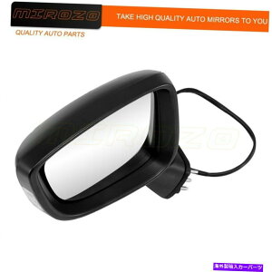 US~[ 2016-2018̃~]g^XIA}jAtH[hubNp[hCo[TCh~[ MIROZO For 2016-2018 Toyota YARIS IA Manual Fold Black Power Driver Side Mirror