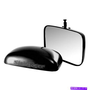 US�~���[ Jeep Wrangler JK 18 Steinjager Driver��Passenger Side View Mirror Head For Jeep Wrangler JK 18 Steinjager Driver & Passenger Side View Mirror Heads�y���s�A���i�z