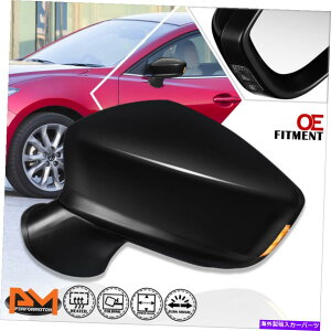 US~[ 14-15̃}c_3 OEX^C+M+^[MTChAr[~[̍ For 14-15 Mazda 3 OE Style Powered+Heated+Turn Signal Side Rear View Mirror Left