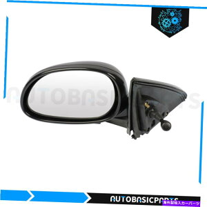US~[ LHTChubN}jAtH[hTCh~[1993-1995z_VrbN1.5L 1.6L 2hA LH Side Black Manual Fold Side Mirror For 1993-1995 Honda Civic 1.5L 1.6L 2-Door
