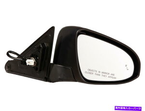 US�~���[ �u���C���h�X�|�b�g���o�~���[�ŉ��M���ꂽ�d�͂̂��߂�2015 Camry��q�� For Power Heated with Blind Spot Detection Mirror fits 2015 CAMRY Passenger Side�y���s�A���i�z