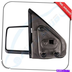 US�~���[ �h���C�o�[�����͉��M���ꂽ�u���b�N�r���[�~���[04-14�t�H�[�hF150�̂��߂̃��N�X�g�^�X�g���C�v Driver Towing Power Heated Black View Mirror Rlective Stripe For 04-14 Ford F150�y���s�A���i�z