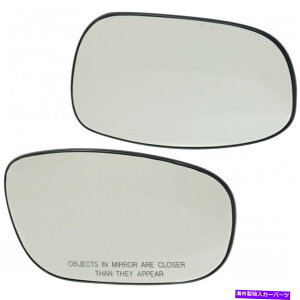 US~[ NCX[300 2005-2010~[OXhCo[ƏȑyA|M For Chrysler 300 2005-2010 Mirror Glass Driver and Passenger Side Pair | Heated