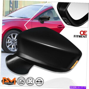 US~[ 14-15̃}c_3 OEX^C̃p[+^[MTChAr[hA~[ For 14-15 Mazda 3 OE Style Powered+Turn Signal Side Rear View Door Mirror Left