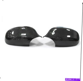 USミラー 本物のカーボンウィングリアビューサイドミラーカバーキャップBMW E9X 11-13にフィットするトリム Real Carbon Wing Rearview Side Mirror Cover Caps Trim fit For BMW E9X 11-13【並行輸入品】