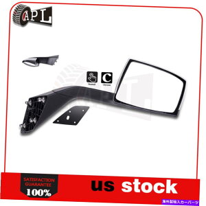 US~[ 2004-2016̏qTChgbNt[h~[{{VNLt[h ?Passenger Side Truck Hood Mirror For 2004-2016 VOLVO VNL HOOD