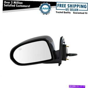 US~[ ~[p[Mꂽ炩ȍhCo[W[vRpX̂߂ɍlh Mirror Power Heated Smooth Black Driver Side Left LH for Jeep Compass New