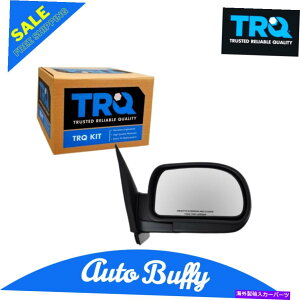 US~[ TRQ}jAeNX`̍܂肽݋qp̃V{[GhgCuCU[ TRQ Manual Textured Black Folding Mirror Passenger for Chevy Envoy Trailblazer