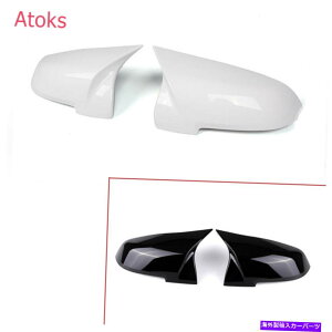 US~[ BMW F10 F06 F12 F02 ABSor[~[Jo[LbvubN/zCg2014-2016 For BMW F10 F06 F12 F02 ABS Rearview Mirrors Cover Cap Black/ White 2014-2016
