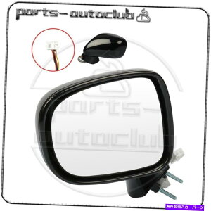 US~[ 2006N2008ÑNTXIS250/350TCh~[ubN}jAtH[hp[M For 2006-2008 LEXUS IS250/350 Left Side Mirror Black Manual Fold Power Heated