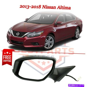 US~[ 2013-2018YAeB}Z_̃RrjGXpbP[Wt}jAtH[h~[ Left Manual Fold Mirror w/ Convenience Package for 2013-2018 Nissan Altima Sedan