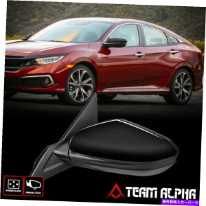 US�~���[ �t�B�b�g2017-2020�z���_�V�r�b�NLX SE�X�|�[�c[���h���C�o�[�T�C�h] OE�X�^�C���p���[�~���[ Fits 2017-2020 Honda Civic Lx Se Sport [Left Driver Side] OE Style Power Mirror�y���s�A���i�z