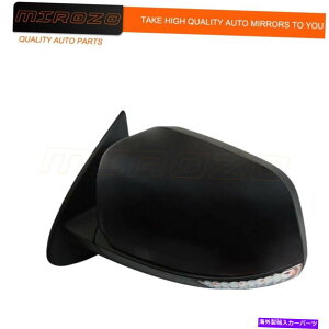 US~[ 2011-2013̃~]_bWfS}jAtH[hubNp[VOiLHTCh~[ MIROZO For 2011-2013 DODGE DURANGO Manual Fold Black Power Signal LH Side Mirror