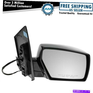 US�~���[ 04-09���Y�N�G�X�g�̂��߂̃u���b�N�p���[�X���[�X�h�A�~���[�ERH�p�b�Z���W���[�T�C�h Black Power Smooth Door Mirror Right RH Passenger Side For 04-09 Nissan Quest�y���s�A���i�z