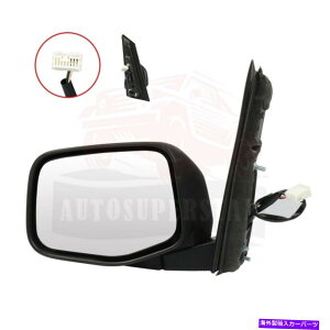 US~[ 1 xTCh~[z_IfbZC2011-2013̃ubNtH[hp[ 1 X Left Side Mirror Black Fold Power Adjustment For Honda Odyssey 2011-2013