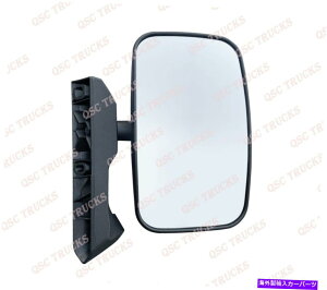 US~[ QSCEȑ{{VNLgbN2004+̓ʋ낷 QSC Right Passenger Side Look Down Convex Mirror for Volvo VNL Truck 2004+