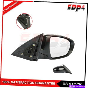 USミラー 11-13のKia Optima K5/Optimaハイブリッドパワー信号右サイドミラーブラック For 11-13 KIA OPTIMA K5/OPTIMA HYBRID Power Signal Light Right Side Mirror Black