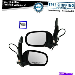US~[ p[܂肽݃TChr[~[02-06}c_MPV MP-VLHRHyAZbg2 Power Folding Side View Mirrors LH & RH Pair Set of 2 for 02-06 Mazda MPV MP-V