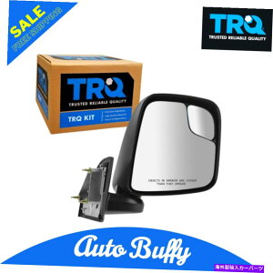 US~[ TRQ~[}jAeNX`ubNRxbNXCT[gqNV200ɉE TRQ Mirror Manual Textured Black Convex Insert Passenger Side Right for NV200