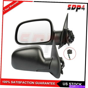 US~[ 1999N2004NɂăW[vOh`FL[p[MTCh~[͍܂肽 For 1999-2004 JEEP GRAND CHEROKEE Power Heated Side Mirrors Fold Black