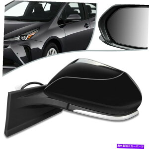 US~[ 16-20g^vEX쓮̉MhCo[TChhA~[ɍɃtBbg Fit 16-20 Toyota Prius Powered Heated Driver Side Door Mirror Left TO1320354