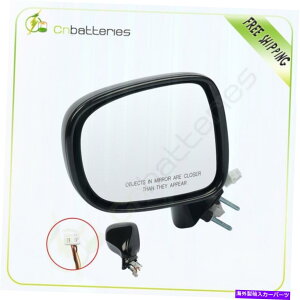 US~[ RHTCh~[tBbg2006-08NTXIS250350ubN}jAtH[hp[M RH Side Mirror Fits For 2006-08 LEXUS IS250&350 Black Manual Fold Power Heated