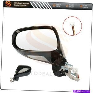 US~[ TCh~[tBbg2006-2008NTXIS250/350p[MubNphCg Left Side Mirror Fits 2006-2008 Lexus IS250/350 Power Heated Black Puddle Light