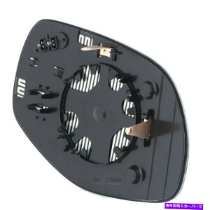 USミラー 2009年のミラーガラスw/プレート2009 2010ポルシェカイエンドライバー左側 Mirror Glass w/Plate for 2008 2009 2010 PORSCHE CAYENNE Driver Left Side