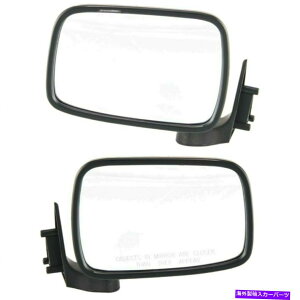 US~[ 1987-1993ɐݒ肳ꂽ蓮~[Mazda B2200}jA܂肽݃N Manual Mirror Set For 1987-1993 Mazda B2200 Manual Folding Chrome