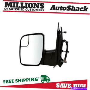 US�~���[ �T�C�h�r���[�~���[�p���[�t�H�[�hE-150 E-250 E-350�X�[�p�[�f���[�e�B6.8L�̃u���b�N�h���C�o�[ Side View Mirror Power Black Driver for Ford E-150 E-250 E-350 Super Duty 6.8L�y���s�A���i�z