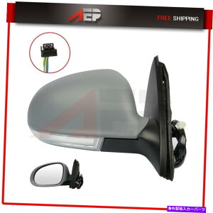 US~[ 2005-10 VW Jetta 5 RH~[CgvC~O̓d͉M}jAtH[hM Power Heated Manual Fold Signal For 2005-10 VW Jetta 5 RH Mirror Light Primed