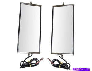 US�~���[ 1965�N�̍���D1100�h�A�~���[�Z�b�g76244JK�~���[ For 1965 International D1100 Door Mirror Set 76244JK Mirror�y���s�A���i�z