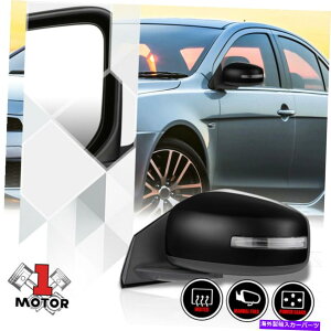 US~[ []hCo[TChp[+MhA~[KX15-16 MITT[̐܂肽݉\ [Left] Driver Side Power+Heated Door Mirror Glass Foldable for 15-16 Mit Lancer