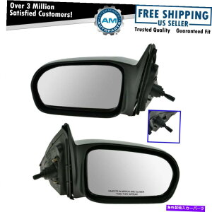 US~[ z_VrbNDX 01 03-05̃}jA[g~[yA Manual Remote Mirrors Pair for Honda Civic DX 01 02 03-05