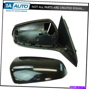 US~[ 07-10ZuÔ߂̊Op[M}jA܂肽ݐ܂肽݃ubNRHTCh Exterior Power Heated Manual Folding Mirror Black RH Side for 07-10 Sebring