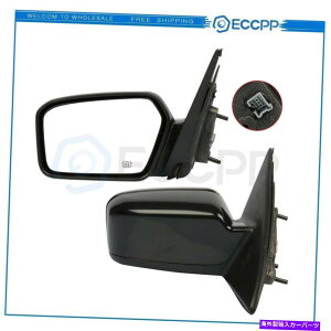 US�~���[ 06-10 Ford/Mercury/Lincoln Fusion LH��RH Black Power Heated Mirrors��ECCPP ECCPP For 06-10 Ford/MERCURY/LINCOLN FUSION LH & RH Black Power Heated Mirrors�y���s�A���i�z