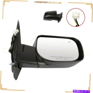US~[ 2004-2014Y^C^̂߂ɉMꂽẼ~[d}jAtH[h Right Side Mirror Power Adjustment Manual Fold Heated For 2004-2014 Nissan Titan