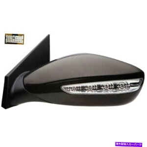US�~���[ �V�O�i���t�����M�K���X�̂Ȃ��V�����h���C�o�[�T�C�h�h�A�~���[876103q100 New Driver Side Door Mirror Without Heated Glass With Signal 876103Q100