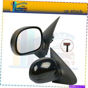 US~[ FO1321200yAtH[hGLX|fBV1997p[}jAtH[hubN~[ FO1321200 Pair Ford Expedition 1997 Power Manual Fold Black Mirrors