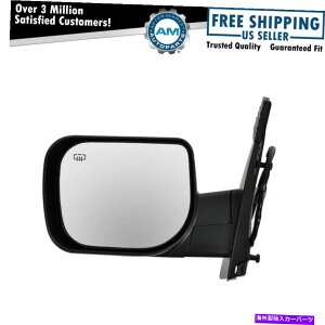 US~[ ~[QX56p[MubNeNX`ꂽ~[̓^C^A}_̂߂LHc܂ Mirror QX56 Power Heated Memory Black Textured Mirror Left LH For Titan Armada