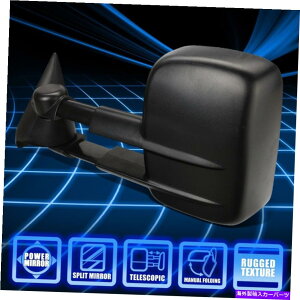 US~[ 88-02 GMT400TChp[g\Ȃ~[̌ For 88-02 GMT400 LEFT Side Power Adjustment Extendable Towing Mirror Replacement