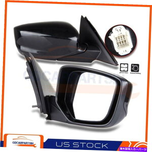 US~[ 2008-2012̃z_AR[hN[y2hA~[̃p[}jAtH[h For 2008-2012 Honda Accord Coupe 2-Door Set of Mirrors Power Manual Fold