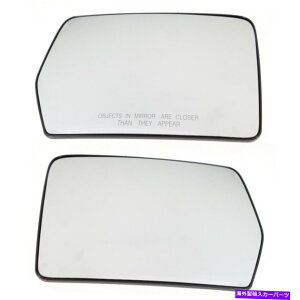 US~[ tH[hF-150 2004-2018~[OXhCo[Əȑ|yA|M For Ford F-150 2004-2018 Mirror Glass Driver and Passenger Side | Pair | Heated