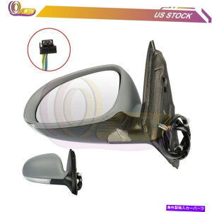 US~[ 2005N2010Ñp[M~[tHNX[QWFb^5܂M Power Heated Mirror For 2005-2010 Volkswagen Jetta 5 Puddle Signal Light Left