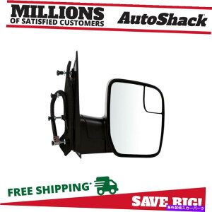 US�~���[ �T�C�h�r���[�~���[�p���[�t�H�[�hE-150 E-250 E-350�X�[�p�[�f���[�e�BV8�̃u���b�N��q Side View Mirror Power Black Passenger for Ford E-150 E-250 E-350 Super Duty V8�y���s�A���i�z