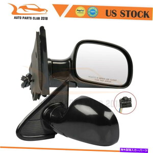 US~[ 01-07_bW/NCX[Lo/^EJg[p[@\ubNLR~[ For 01-07 Dodge/Chrysler Caravan/Town&Country Power Function Black L&R Mirrors
