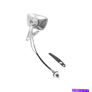 US�~���[ �t�H�[�h�}�X�^���O1967-1968�X�R�b�g�h���C�N�h���C�o�[�T�C�h�}�j���A�������[�g�r���[�~���[ For Ford Mustang 1967-1968 Scott Drake Driver Side Manual Remote View Mirror