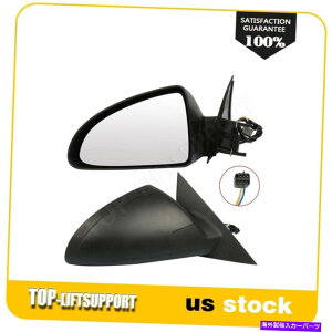 US~[ 2005N2009Ñp[}jAtH[h|eBAbNG6yAubNeNX`~[GM1321291 Power Manual Fold For 2005-2009 Pontiac G6 Pair Black Textured Mirrors GM1321291